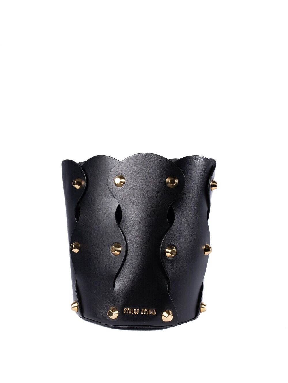 Miu Miu black bucket bag